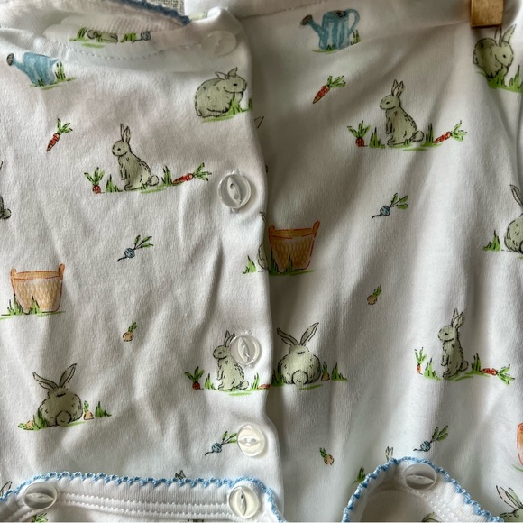 Bella Bliss Spring Bunny Pima Cotton Layette. 12m - Picture 5 of 5